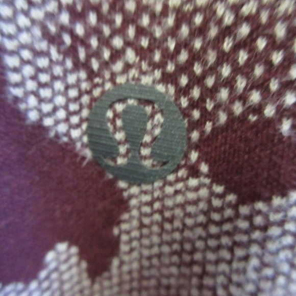 Lululemon Men Surge Warm 1/2 Zip Sweater Top S Camo Red Thumbholes Running 306 - Picture 3 of 9